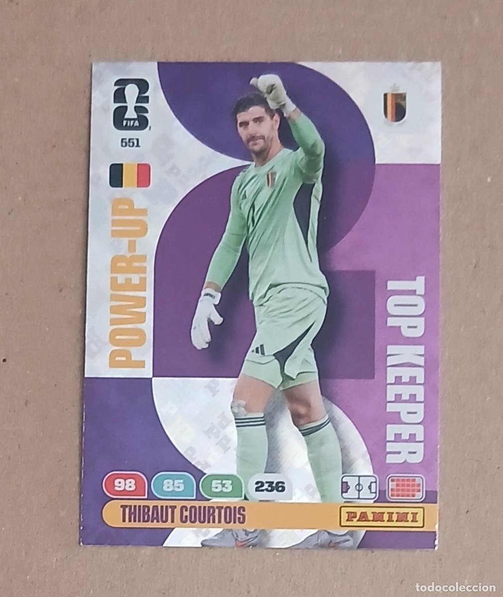 Cromos de Futebol: CROMO n&ordm; 551 COURTOIS B&Eacute;LGICA TOP KEEPER ADRENALYN XL FIFA WORLD CUP 2026E PANINI. Nuevo.