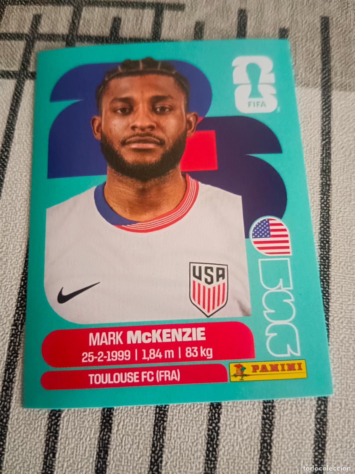 Cromos de Futebol: MUNDIAL 2026 ESTADOS UNIDOS USA MEXICO MEJICO CANADA USA 5 USA5 MARK McKENZIE ESTADOS UNIDOS FIFA