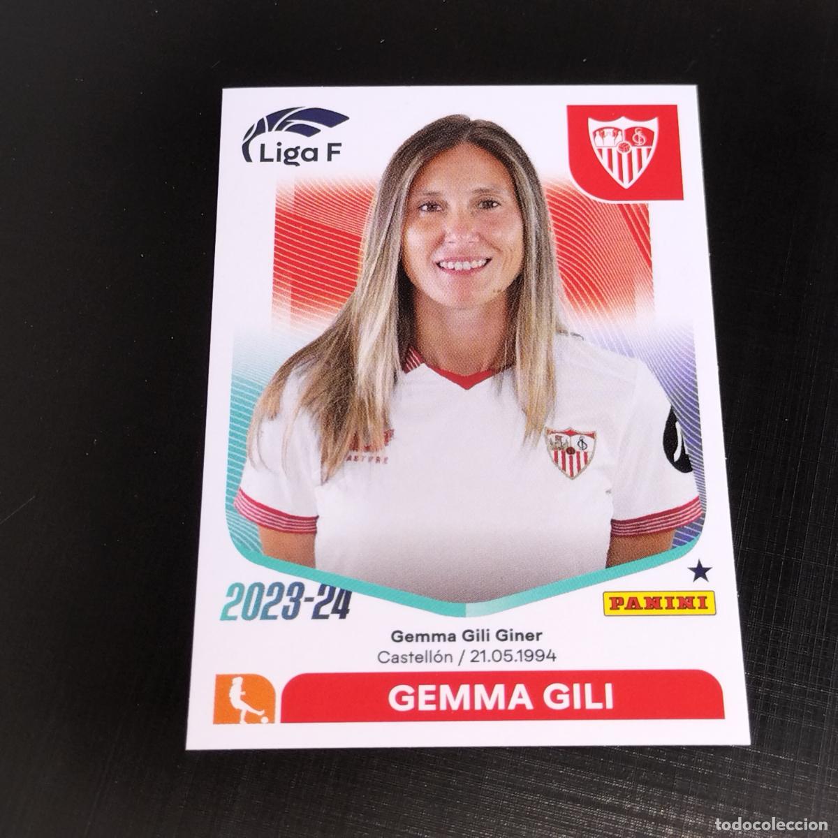 Cromos de Futebol: N&ordm; 254 GEMMA GILI SEVILLA CROMOS LIGA F FEMENINA PANINI 2023 2024 23 24