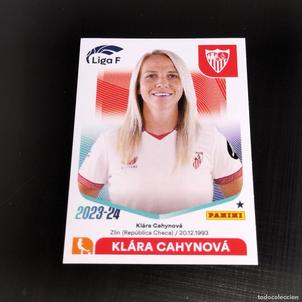 Cromos de f&uacute;tbol: N&ordm; 255 KLARA CAHYNOVA SEVILLA CROMOS LIGA F FEMENINA PANINI 2023 2024 23 24