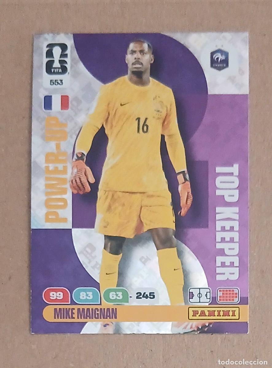Cromos de Futebol: CROMO n&ordm; 553 MAIGNAN FRANCIA TOP KEEPER ADRENALYN XL FIFA WORLD CUP 2026E PANINI. Nuevo.