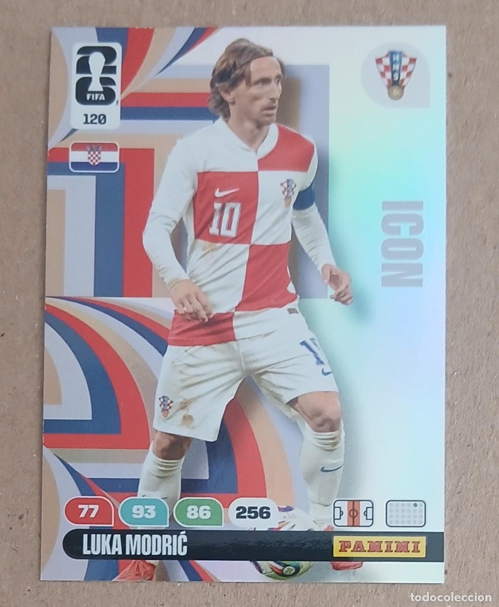 Fu&szlig;ball-Sticker: CROMO n&ordm; 120 LUKA MODRIC CROACIA ICON ADRENALYN XL FIFA WORLD CUP 2026E PANINI. Nuevo.