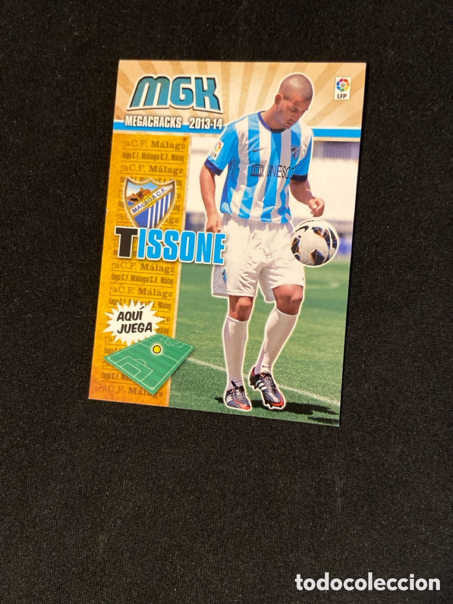 Cromos de f&uacute;tbol: TISSONE 226 (M&Aacute;LAGA) PANINI