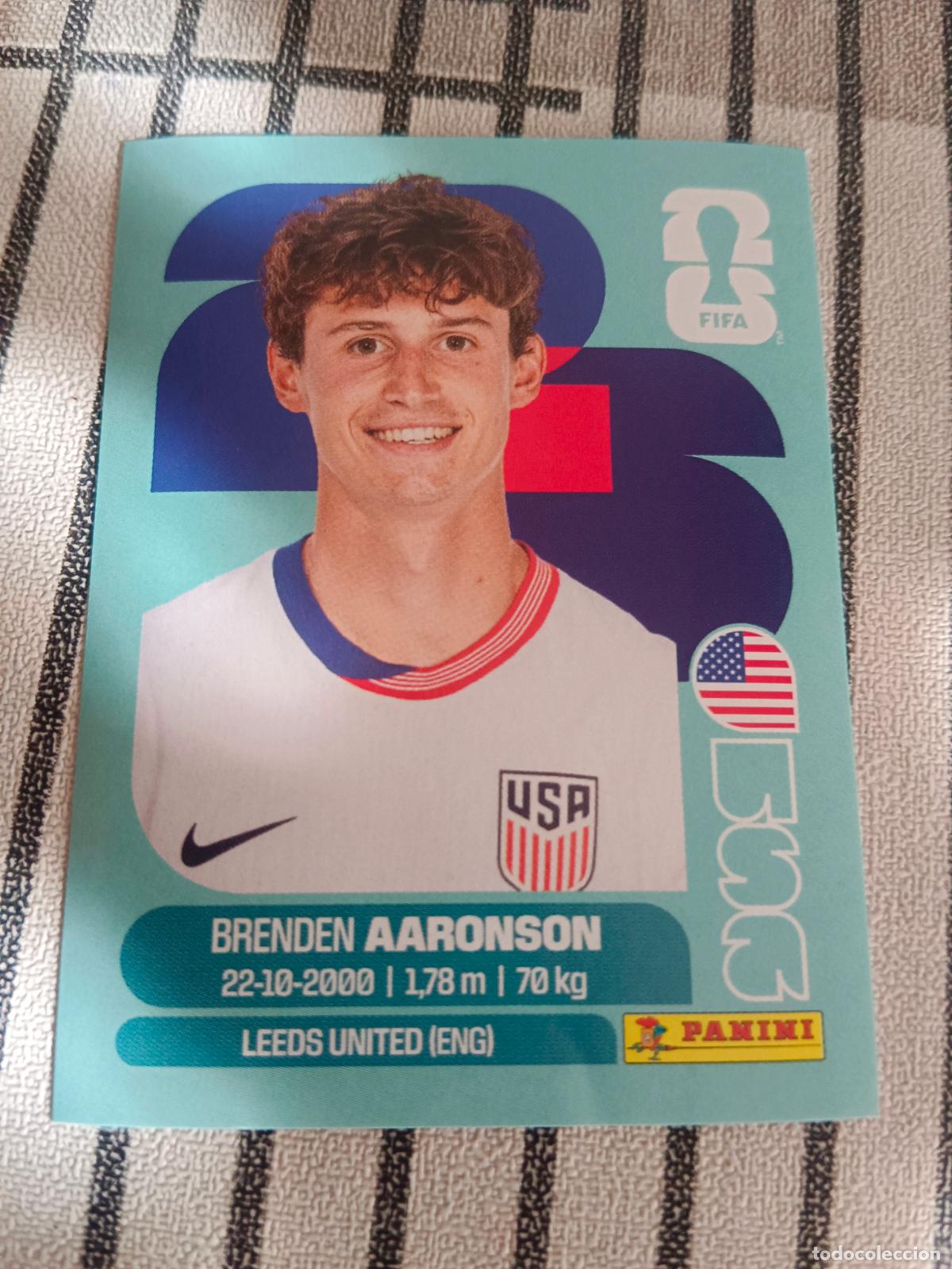 Cromos de f&uacute;tbol: MUNDIAL 2026 ESTADOS UNIDOS USA MEXICO MEJICO CANADA USA 17 USA17 AARONSON ESTADOS UNIDOS FIFA
