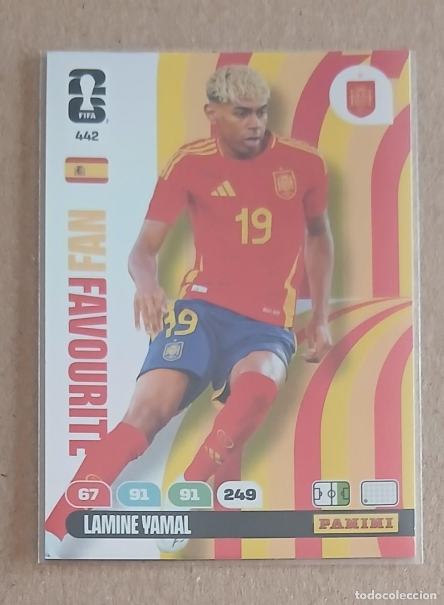 Cromos de Futebol: CROMO n&ordm; 442 LAMINE YAMAL ESPA&Ntilde;A FAN FAVOURITE ADRENALYN XL FIFA WORLD CUP 2026E PANINI. Nuevo.
