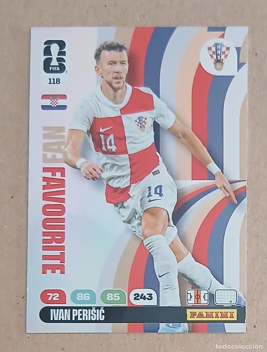 Cromos de f&uacute;tbol: CROMO n&ordm; 118 IVAN PERISIC CROACIA FAN FAVOURITE ADRENALYN XL FIFA WORLD CUP 2026E PANINI. Nuevo.