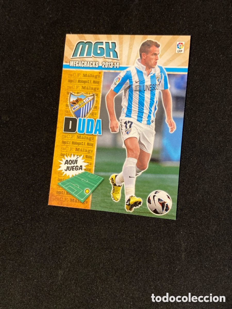 Cromos de f&uacute;tbol: DUDA 227 (M&Aacute;LAGA) PANINI