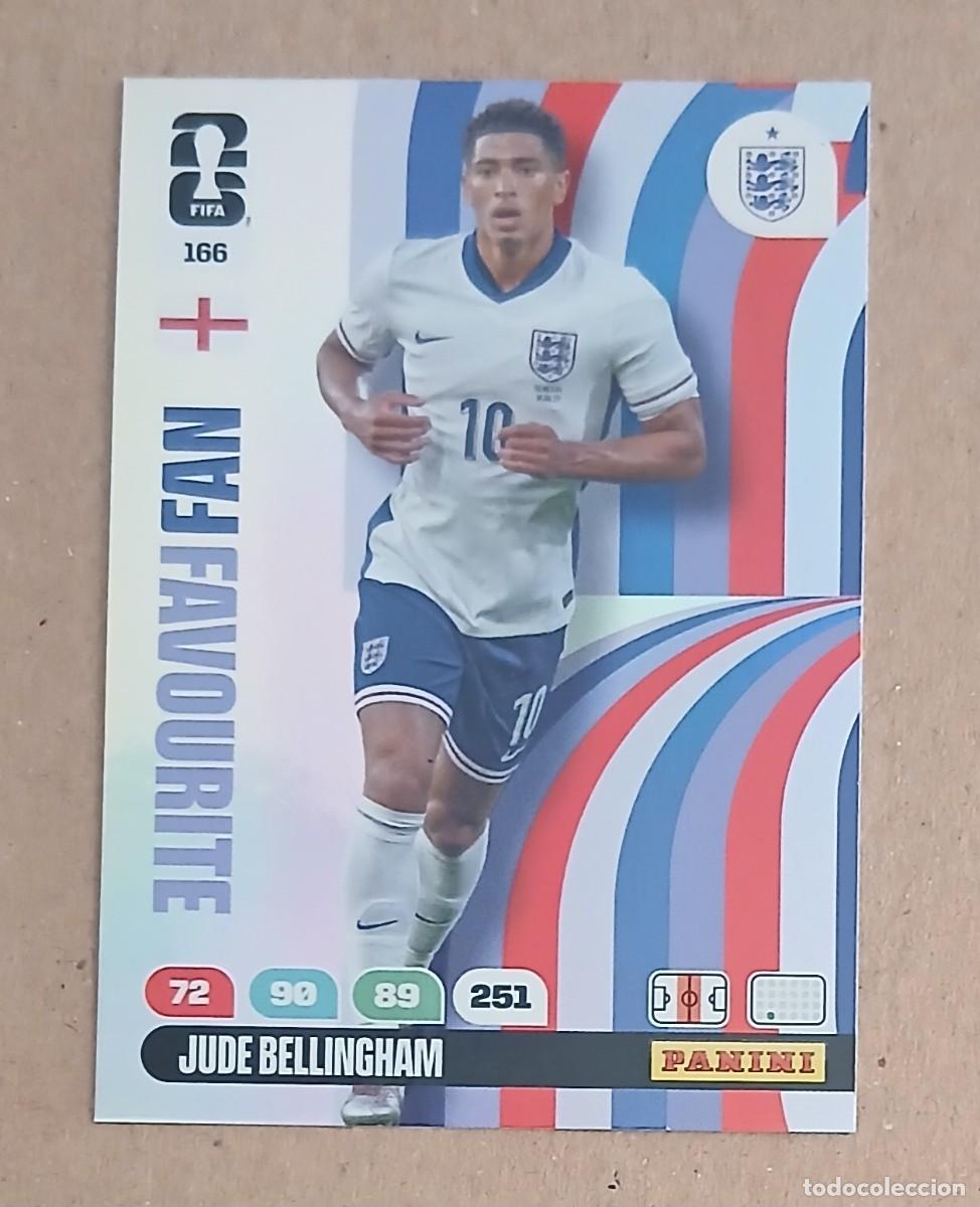 Cromos de f&uacute;tbol: CROMO n&ordm; 166 BELLINGHAM INGLATERRA FAN FAVOURITE ADRENALYN XL FIFA WORLD CUP 2026E PANINI. Nuevo.