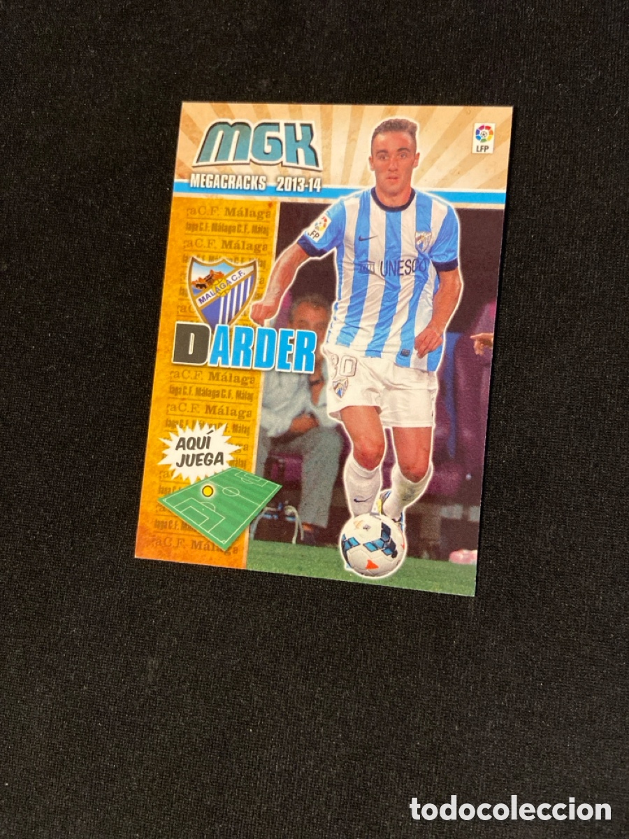 Fu&szlig;ball-Sticker: DARDER 228 BIS (M&Aacute;LAGA) MEGA
