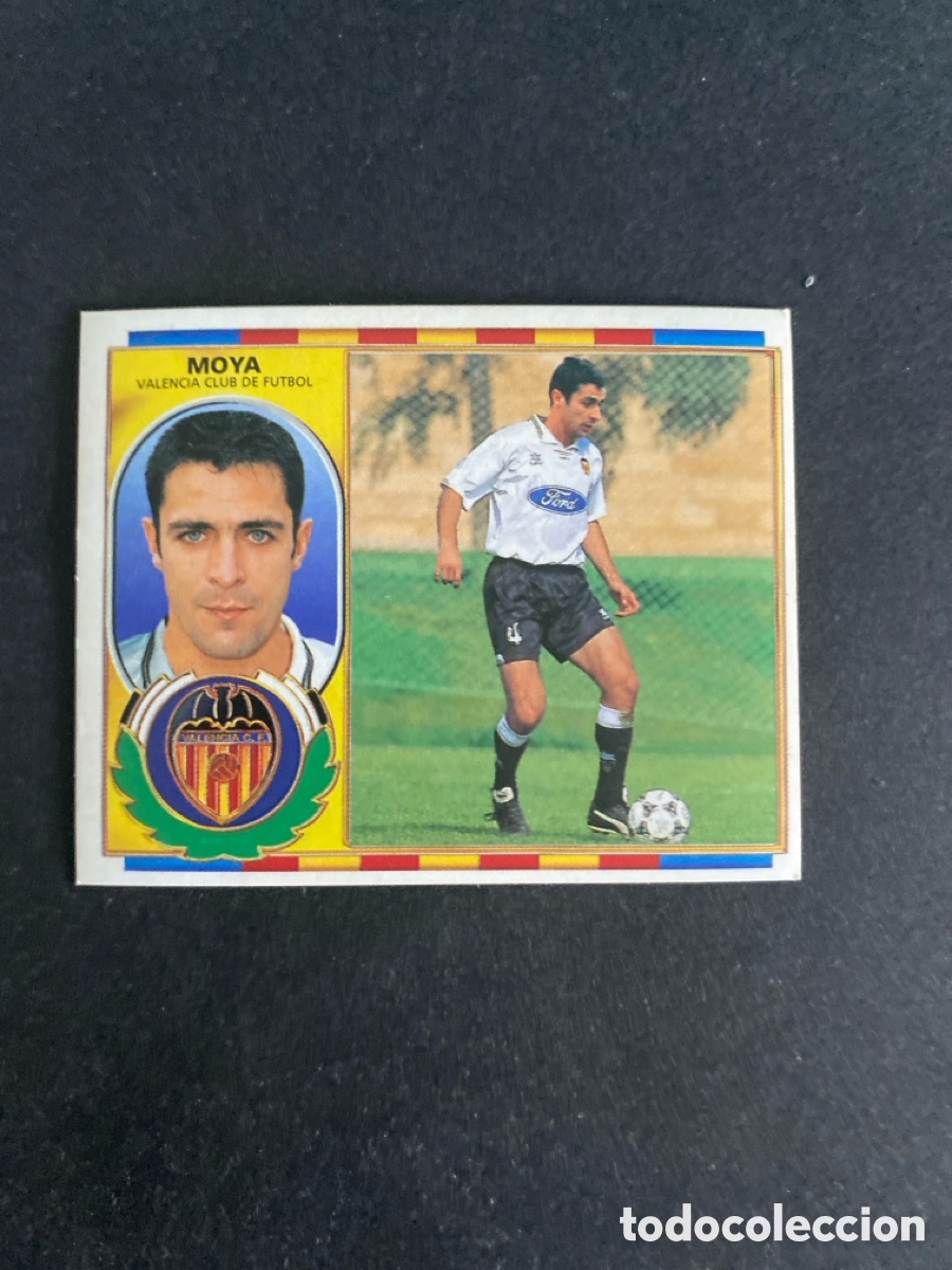 Cromos de f&uacute;tbol: Cromo liga 96/97 Valencia CF nunca pegado