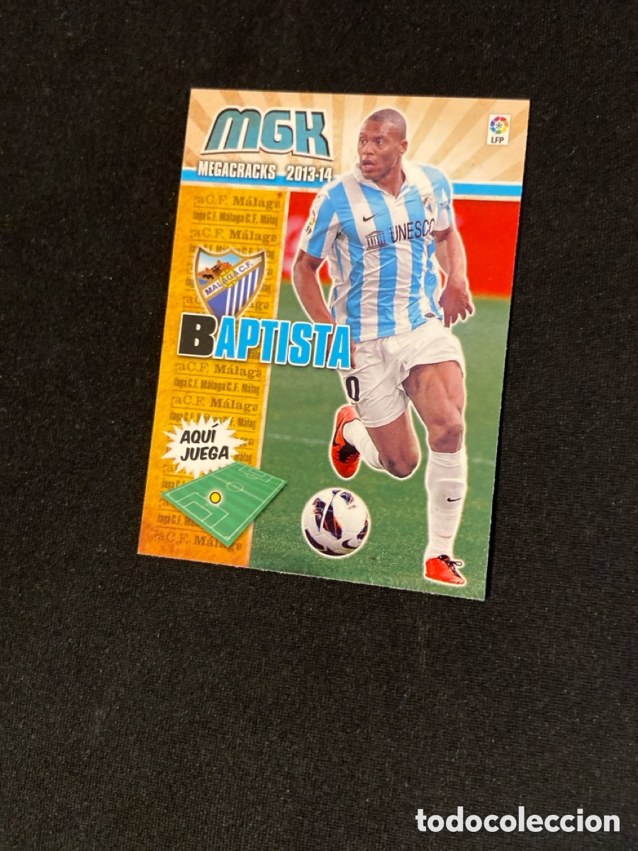 Cromos de f&uacute;tbol: BAPTISTA 232 (M&Aacute;LAGA) PANINI