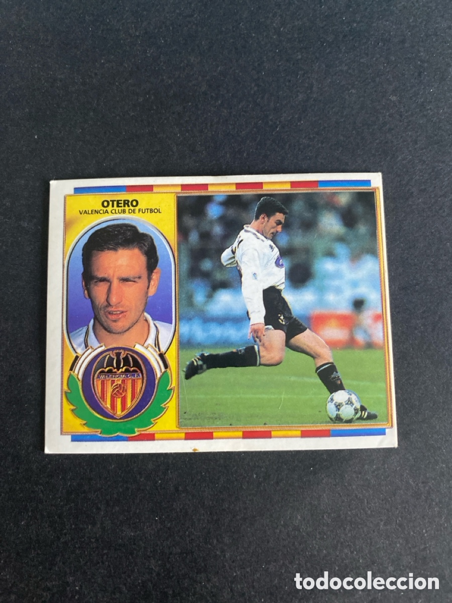 Football Stickers: Cromo liga 96/97 Valencia CF nunca pegado