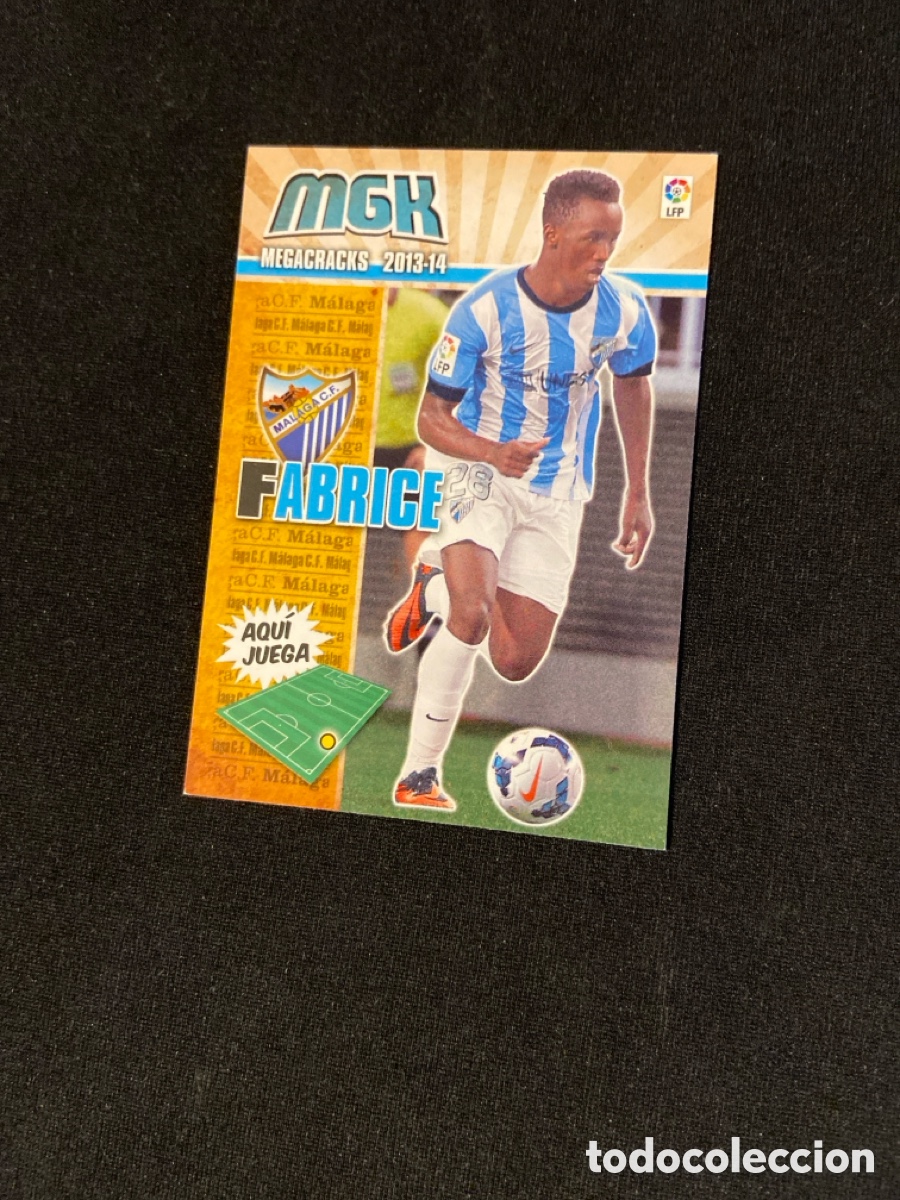 Football Stickers: FABRICE 233 BIS (M&Aacute;LAGA) PANINI