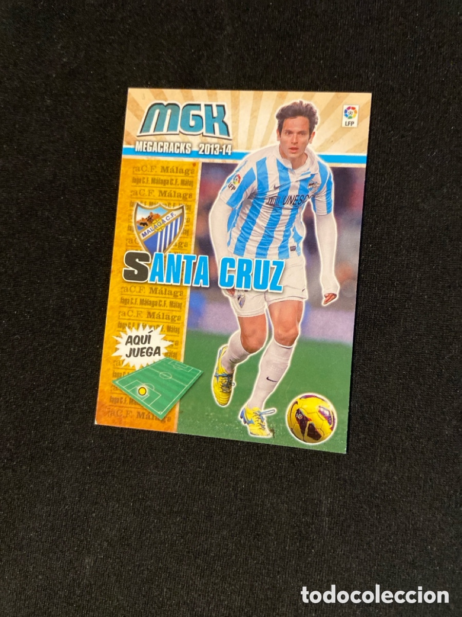 Football Stickers: SANTA CRUZ 234 BIS (M&Aacute;LAGA)