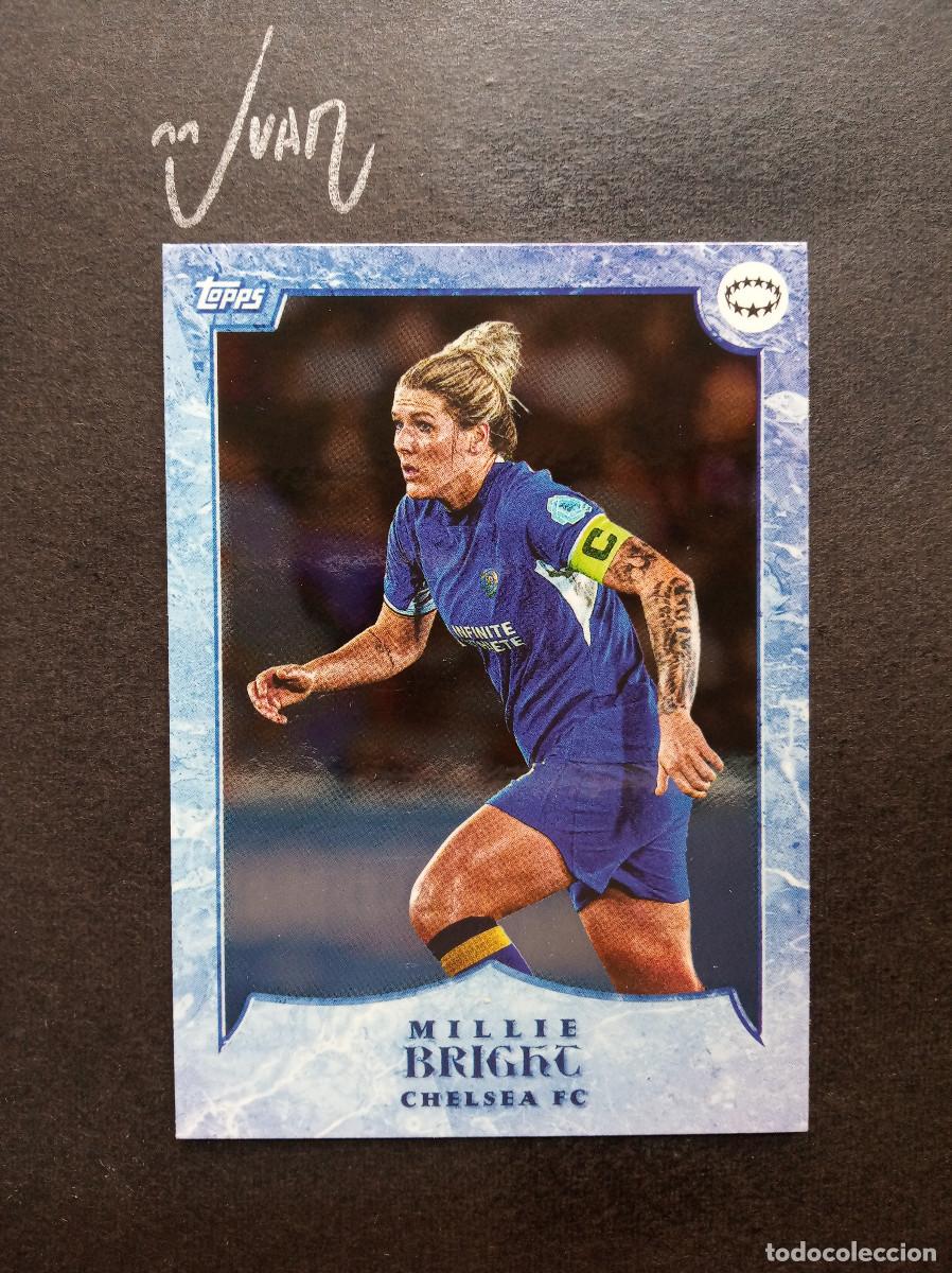 Fu&szlig;ball-Sticker: RIVALES DURAS MILLIE BRIGHT CHELSEA ⚽ TOPPS &reg; AITANA BONMATI CURATED SET WOMEN CHAMPIONS 2024 NUEVO