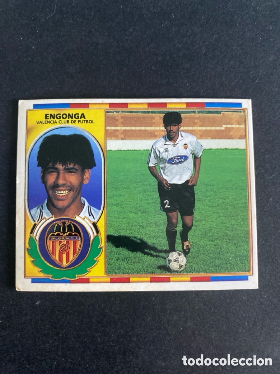Cromos de f&uacute;tbol: Cromo liga 96/97 Valencia CF nunca pegado