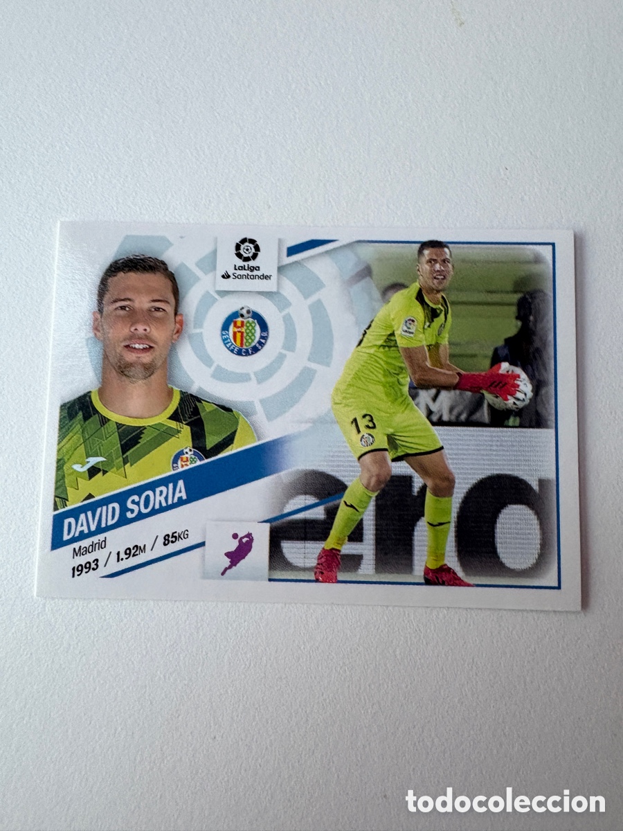 Cromos de f&uacute;tbol: Cromo David Soria Getafe 3 Panini Liga Este 2022-23