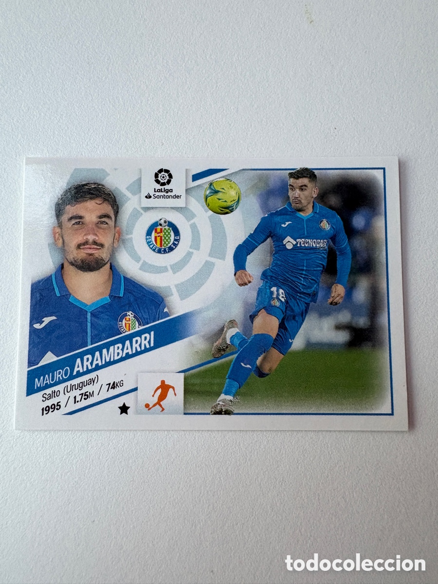 Cromos de f&uacute;tbol: Cromo Mauro Arambarri Getafe 12 Panini Liga Este 2022-23