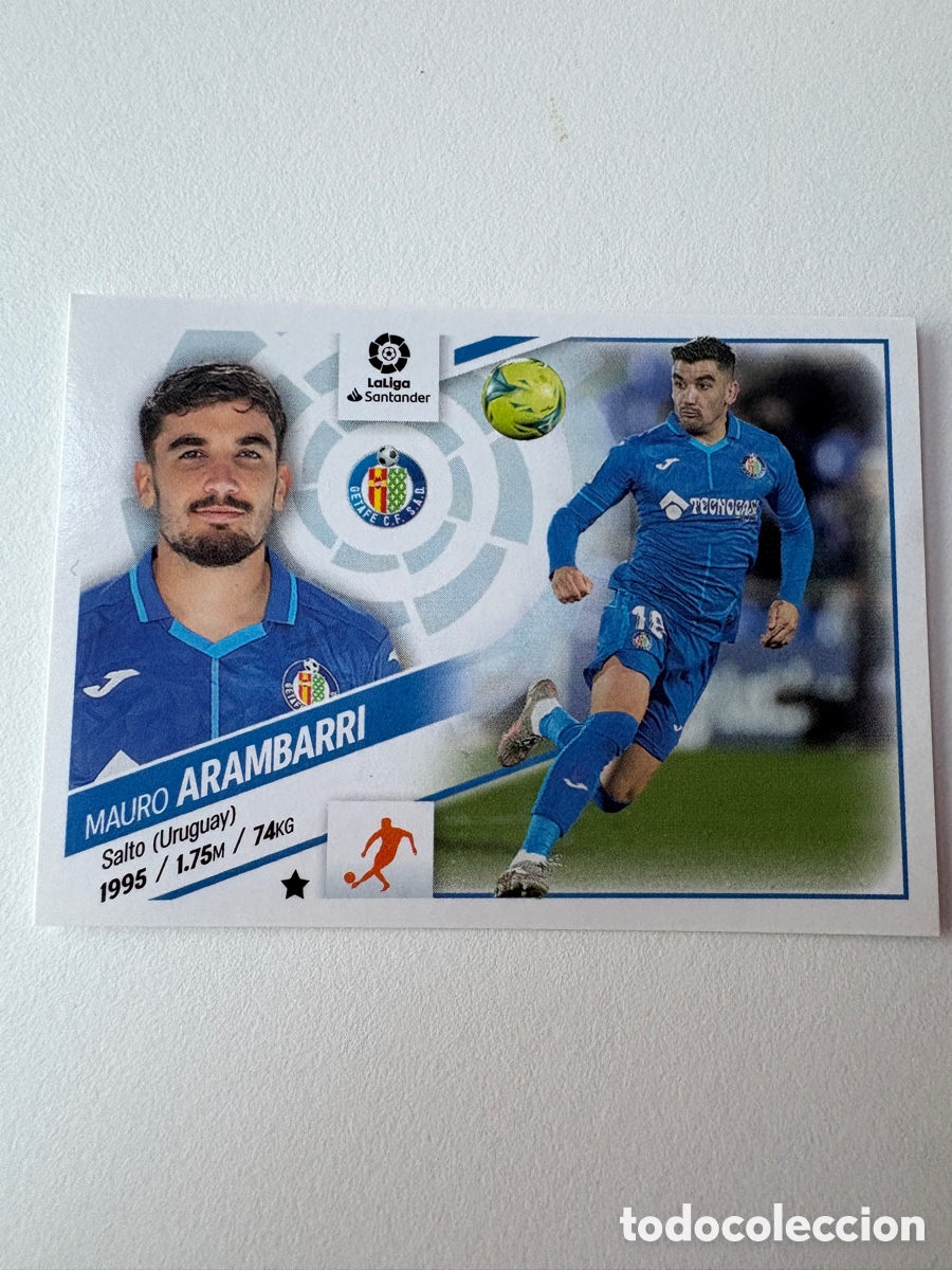 Fu&szlig;ball-Sticker: Cromo Mauro Arambarri Getafe 12 Panini Liga Este 2022-23