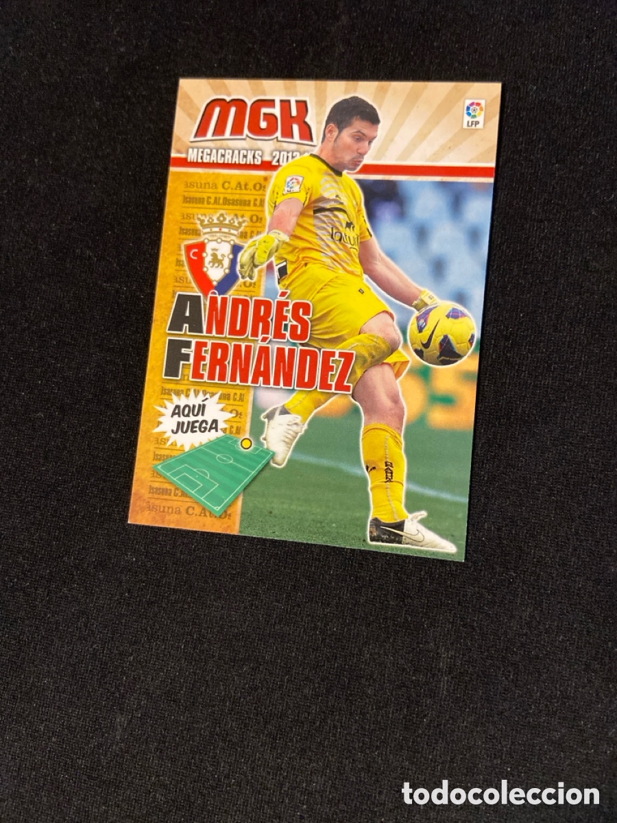 Cartes &agrave; collectionner de Football: ANDRES FERNANDEZ 236 (OSASUNA)
