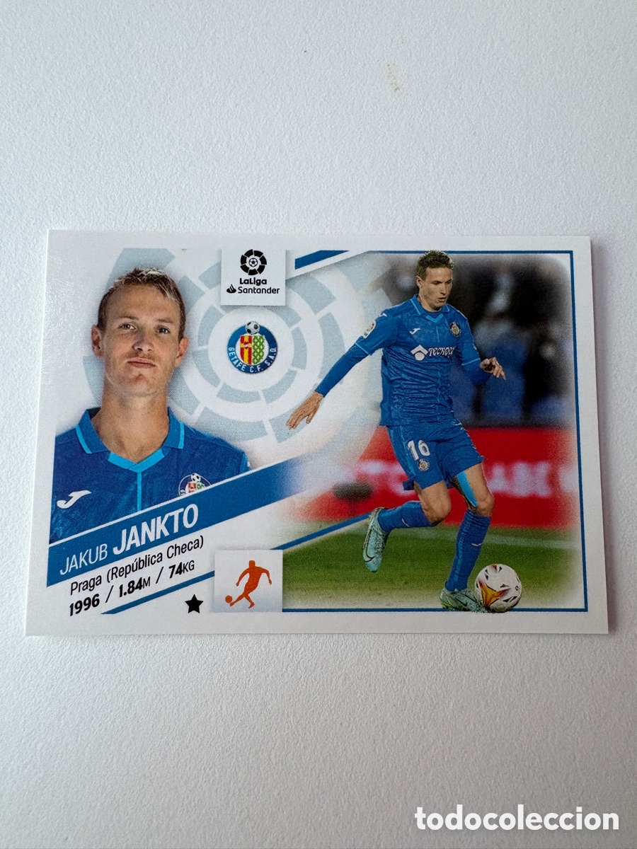 Cartes &agrave; collectionner de Football: Cromo Jakub Jankto Getafe 14 Panini Liga Este 2022-23