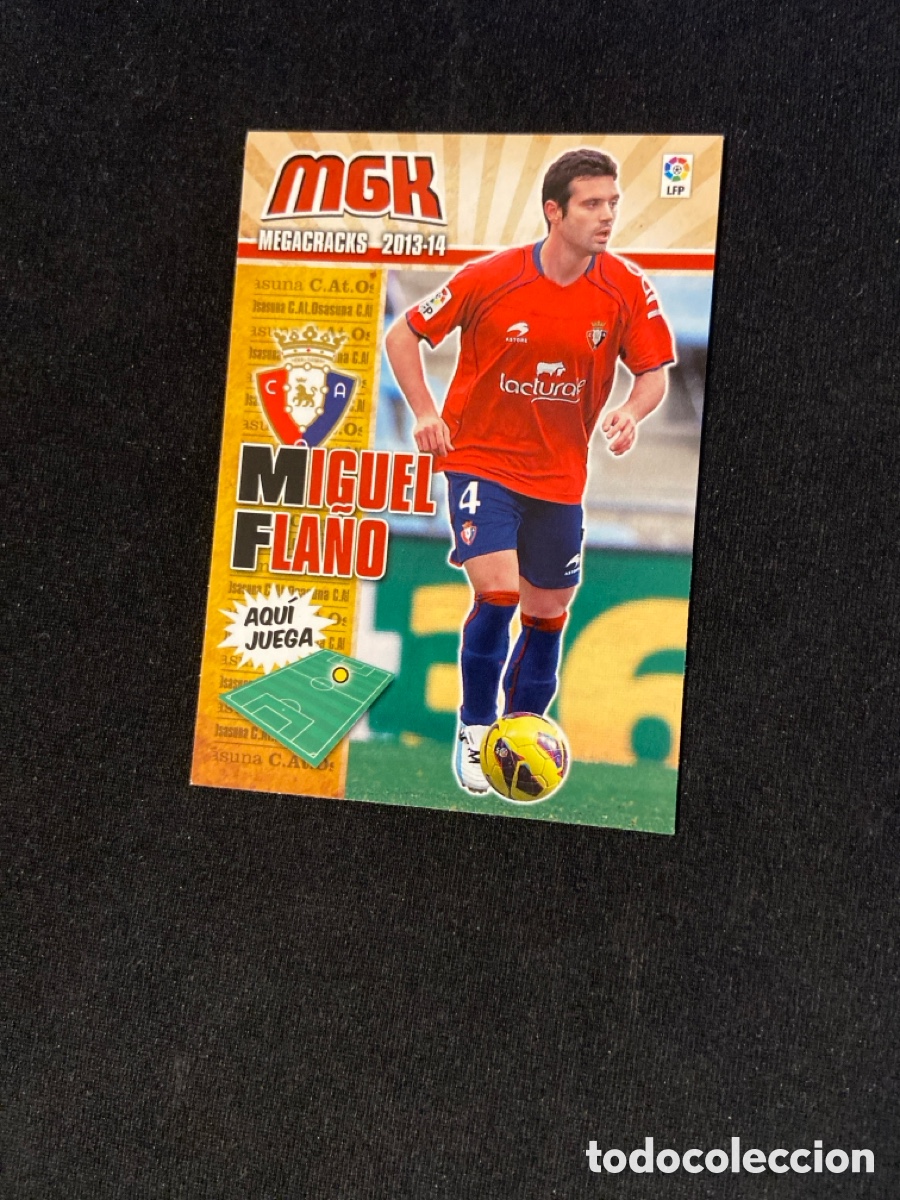 Cartes &agrave; collectionner de Football: MIGUEL FLA&Ntilde;O 240 (OSASUNA)