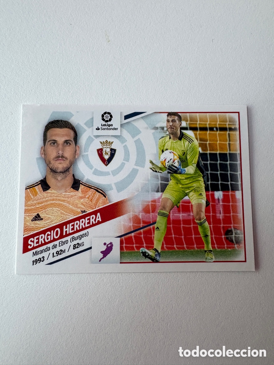 Fu&szlig;ball-Sticker: Cromo Sergio Herrera Osasuna 3 Panini Liga Este 2022-23