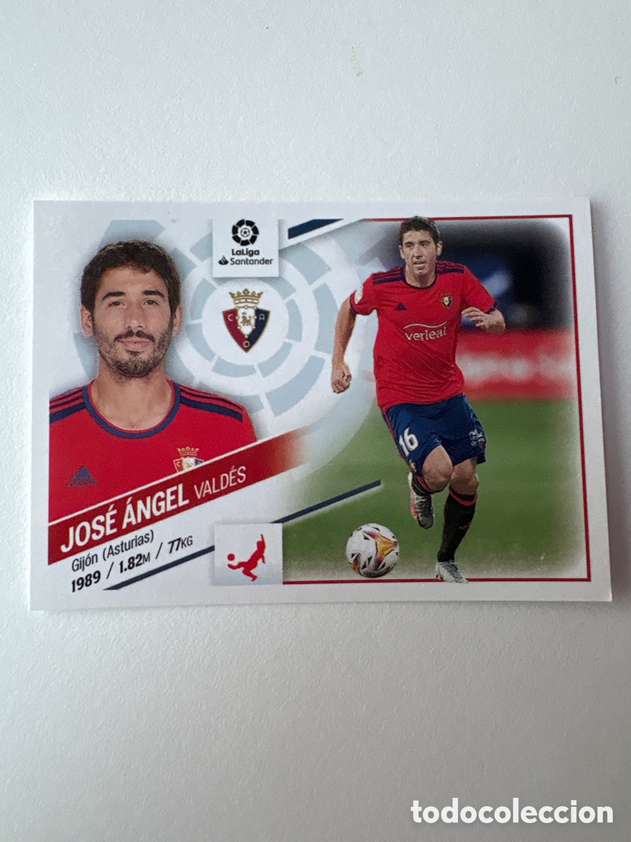 Fu&szlig;ball-Sticker: Cromo Jos&eacute; &Aacute;ngel Vald&eacute;s Osasuna 9B Panini Liga Este 2022-23