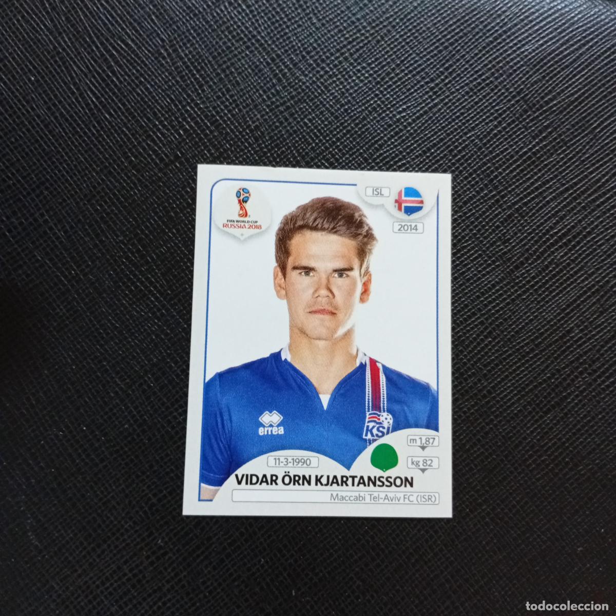 Fu&szlig;ball-Sticker: 310 KJARTANSSON ISLANDIA PANINI MUNDIAL RUSIA 2018 CROMO FUTBOL 18 - SIN PEGAR - CJ2 ...