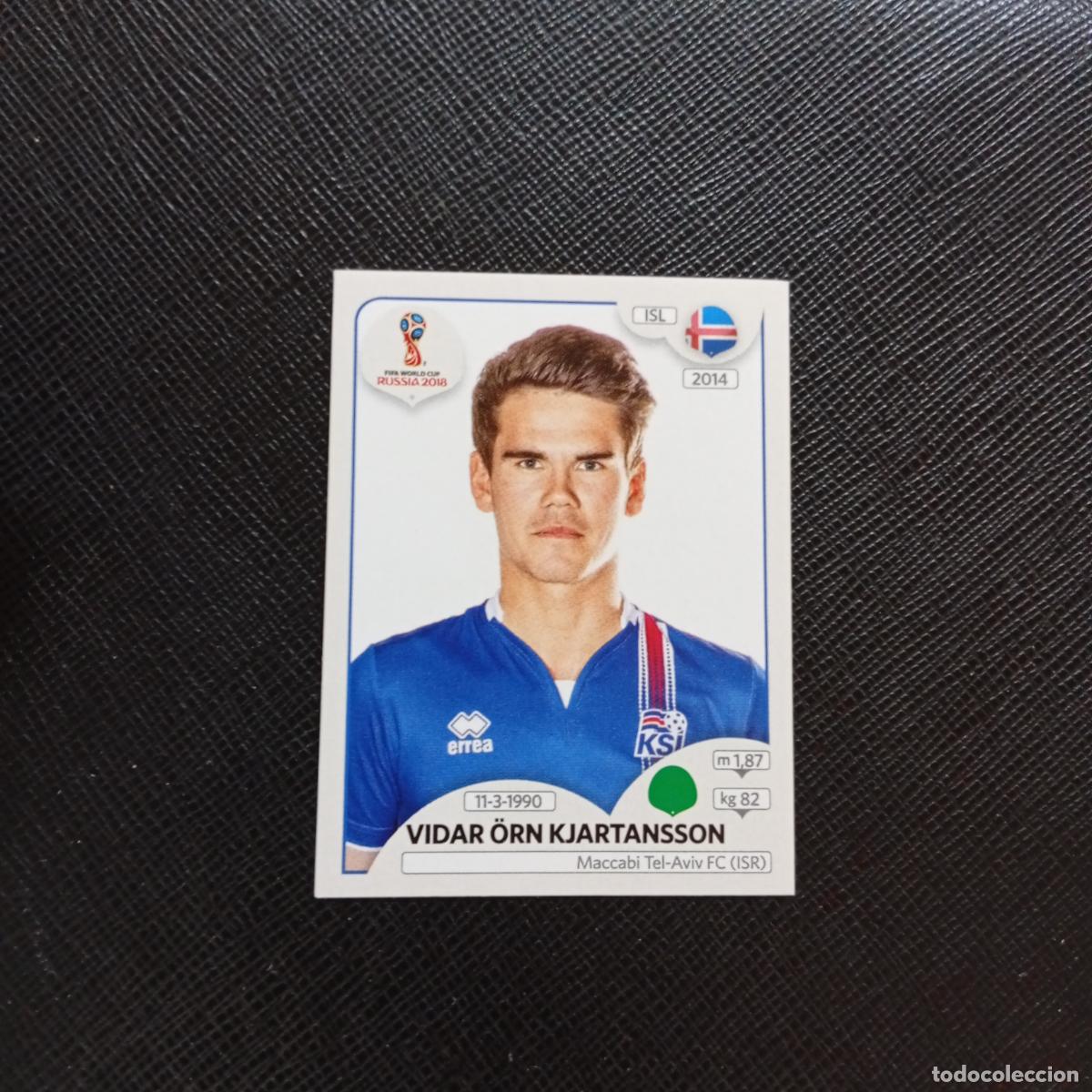 Fu&szlig;ball-Sticker: 310 KJARTANSSON ISLANDIA PANINI MUNDIAL RUSIA 2018 CROMO FUTBOL 18 - SIN PEGAR - CJ2 ...