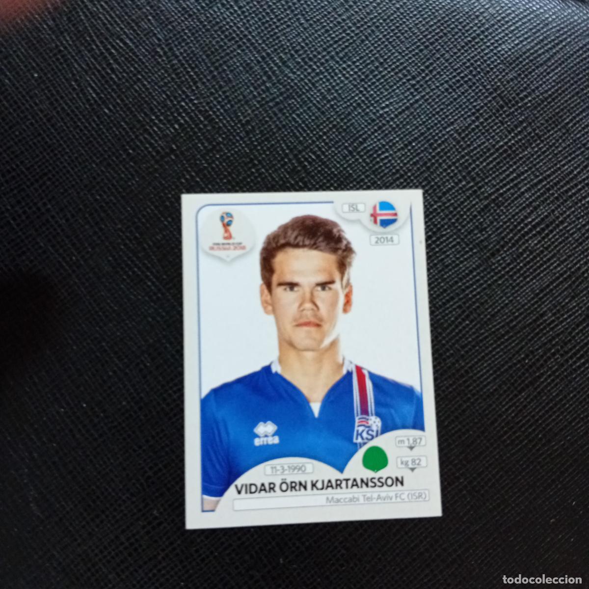 Fu&szlig;ball-Sticker: 310 KJARTANSSON ISLANDIA PANINI MUNDIAL RUSIA 2018 CROMO FUTBOL 18 - SIN PEGAR - CJ2 ..