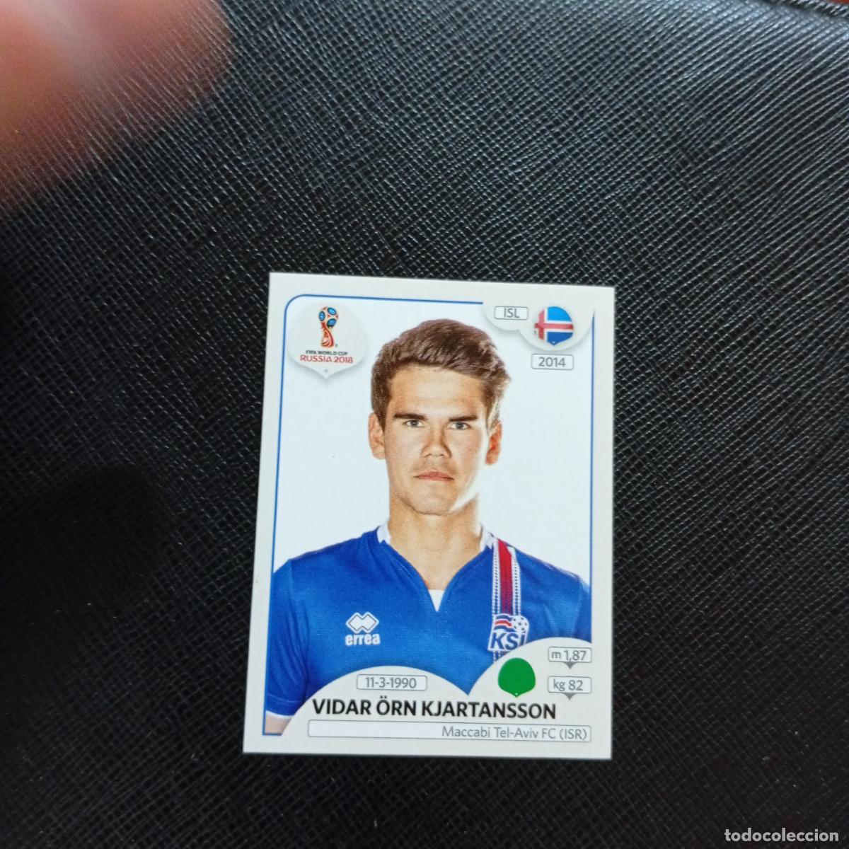 Fu&szlig;ball-Sticker: 310 KJARTANSSON ISLANDIA PANINI MUNDIAL RUSIA 2018 CROMO FUTBOL 18 - SIN PEGAR - CJ2 ..