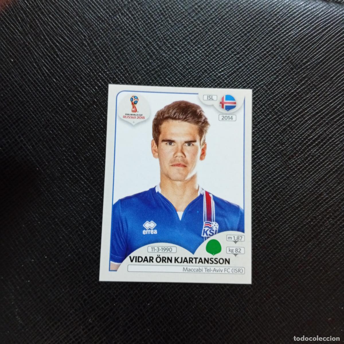 Fu&szlig;ball-Sticker: 310 KJARTANSSON ISLANDIA PANINI MUNDIAL RUSIA 2018 CROMO FUTBOL 18 - SIN PEGAR - CJ2 ..