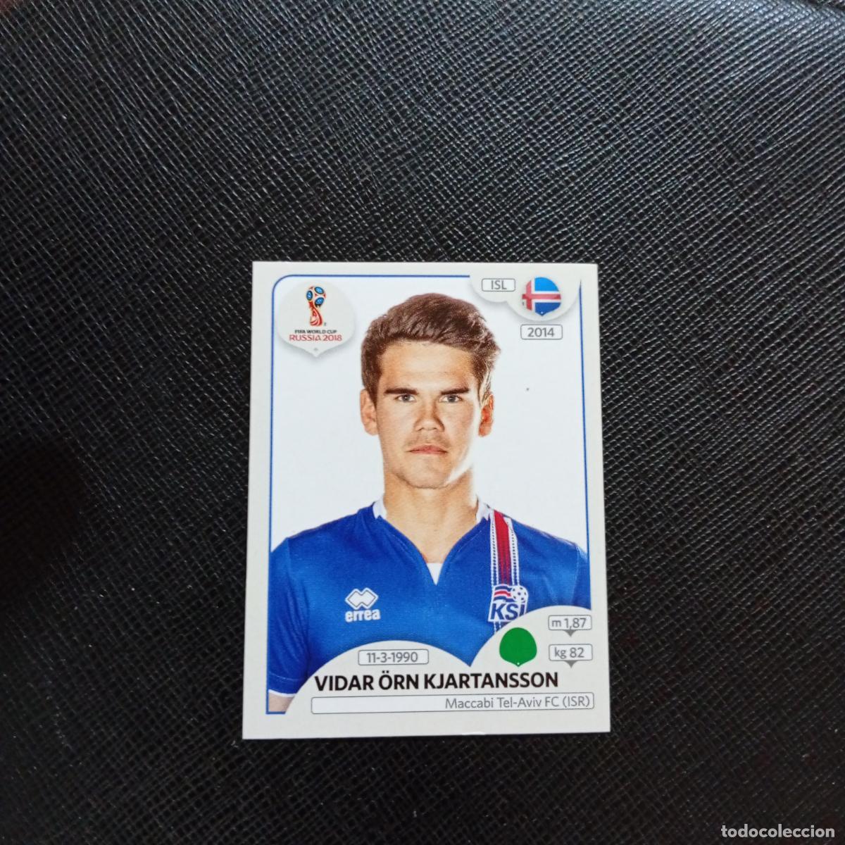 Fu&szlig;ball-Sticker: 310 KJARTANSSON ISLANDIA PANINI MUNDIAL RUSIA 2018 CROMO FUTBOL 18 - SIN PEGAR - CJ2 .