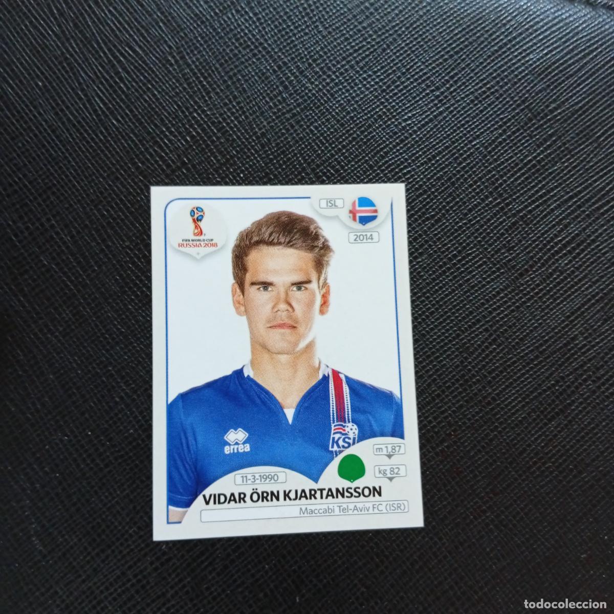 Cromos de f&uacute;tbol: 310 KJARTANSSON ISLANDIA PANINI MUNDIAL RUSIA 2018 CROMO FUTBOL 18 - SIN PEGAR - CJ2 .