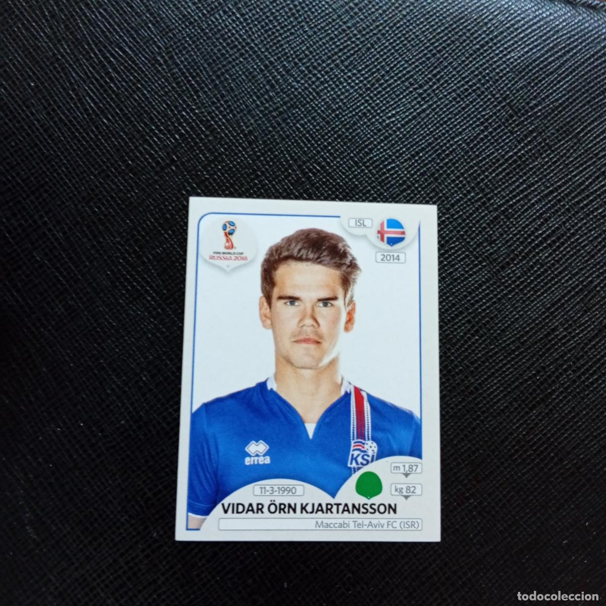 Cromos de f&uacute;tbol: 310 KJARTANSSON ISLANDIA PANINI MUNDIAL RUSIA 2018 CROMO FUTBOL 18 - SIN PEGAR - CJ2