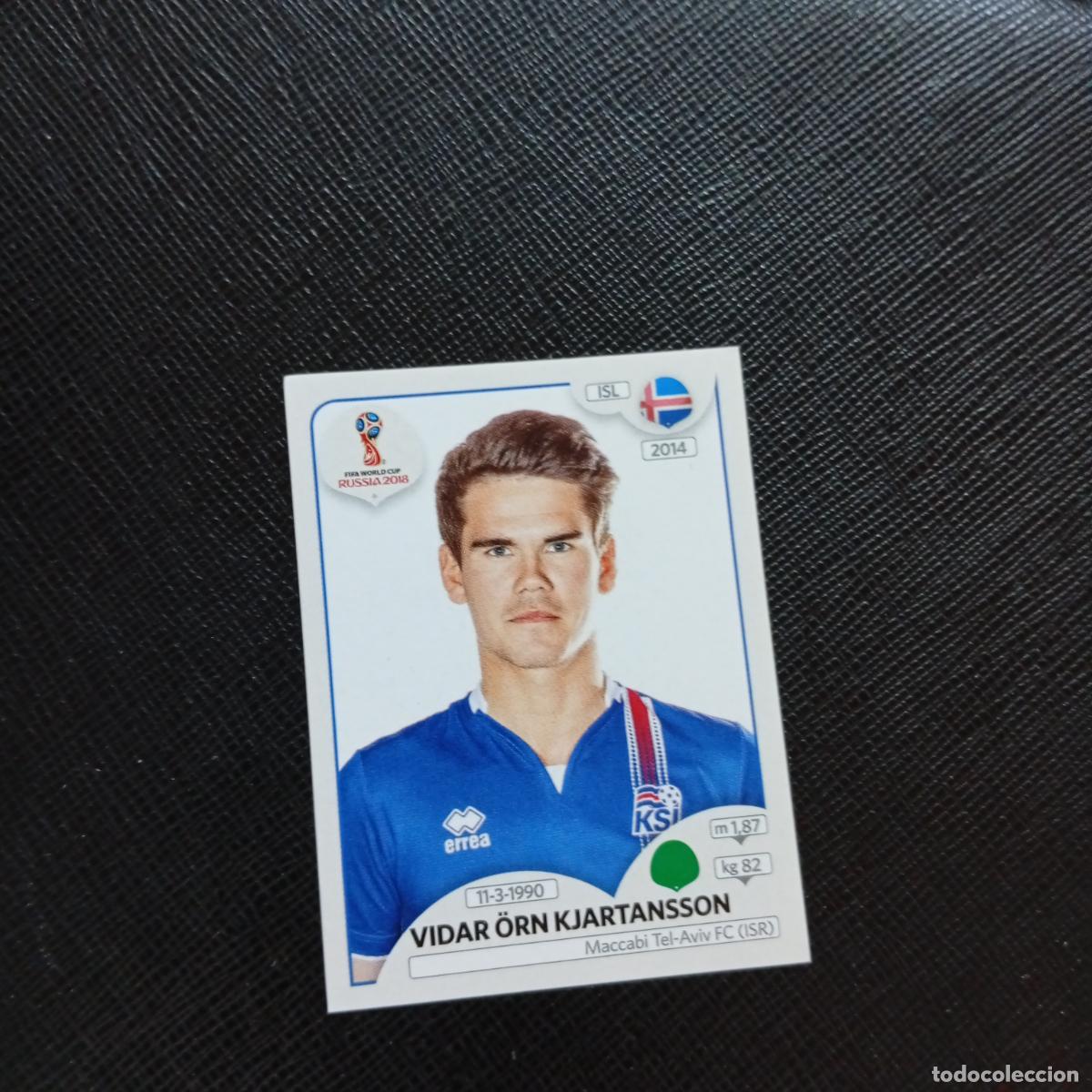 Cromos de f&uacute;tbol: 310 KJARTANSSON ISLANDIA PANINI MUNDIAL RUSIA 2018 CROMO FUTBOL 18 - SIN PEGAR - CJ2