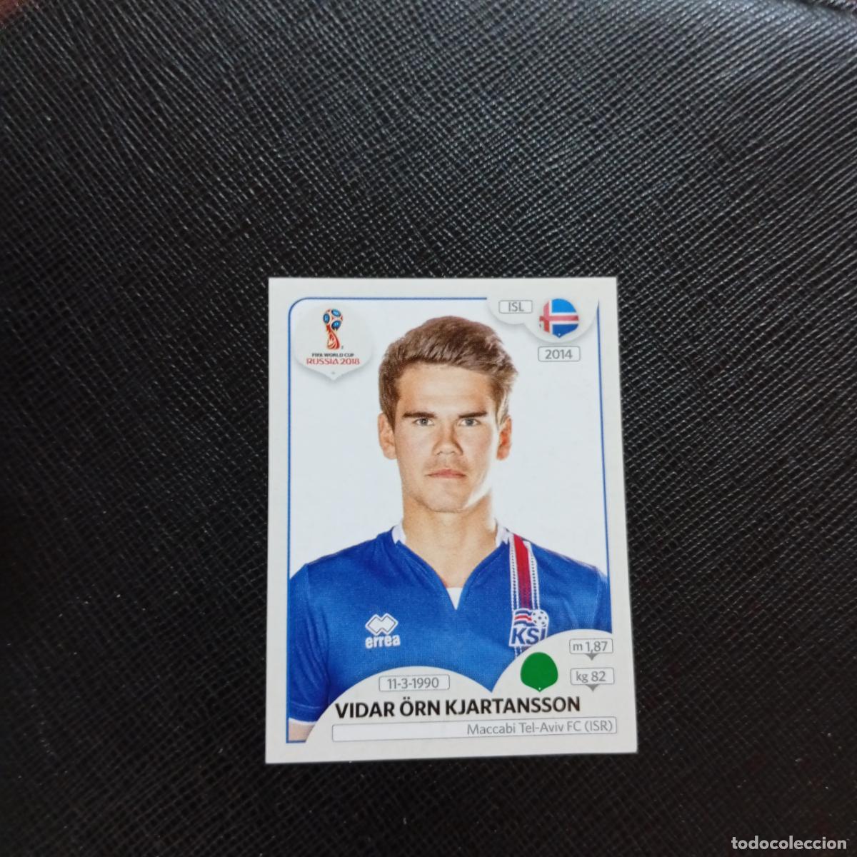 Cromos de f&uacute;tbol: 310 KJARTANSSON ISLANDIA PANINI MUNDIAL RUSIA 2018 CROMO FUTBOL 18 - SIN PEGAR - CJ2 .....