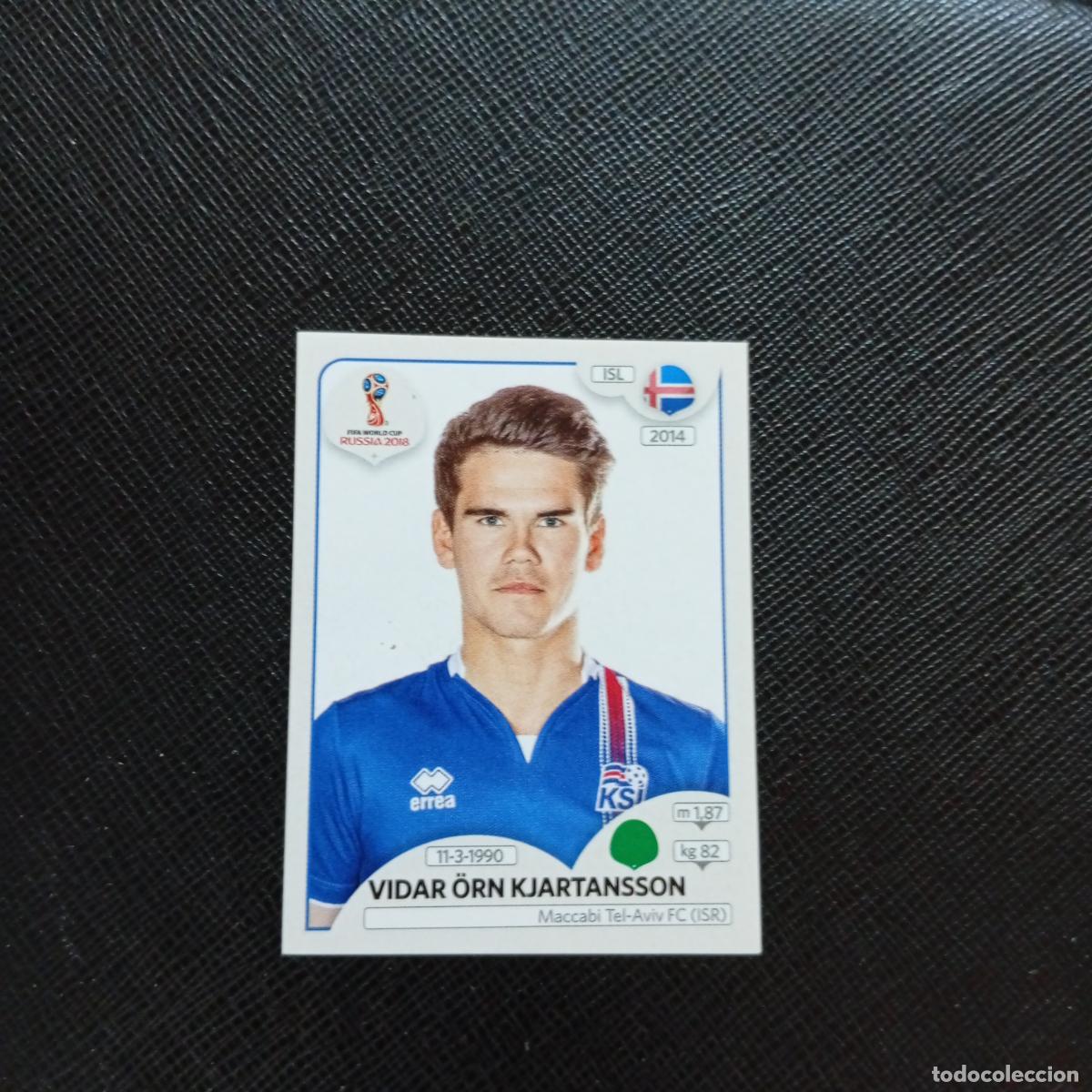 Cromos de f&uacute;tbol: 310 KJARTANSSON ISLANDIA PANINI MUNDIAL RUSIA 2018 CROMO FUTBOL 18 - SIN PEGAR - CJ2 ......