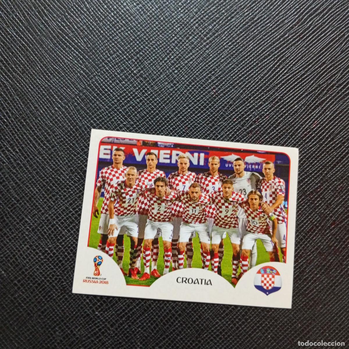 Cromos de f&uacute;tbol: 313 ALINEACION CROACIA PANINI MUNDIAL RUSIA 2018 CROMO FUTBOL 18 - SIN PEGAR - CJ2 ...