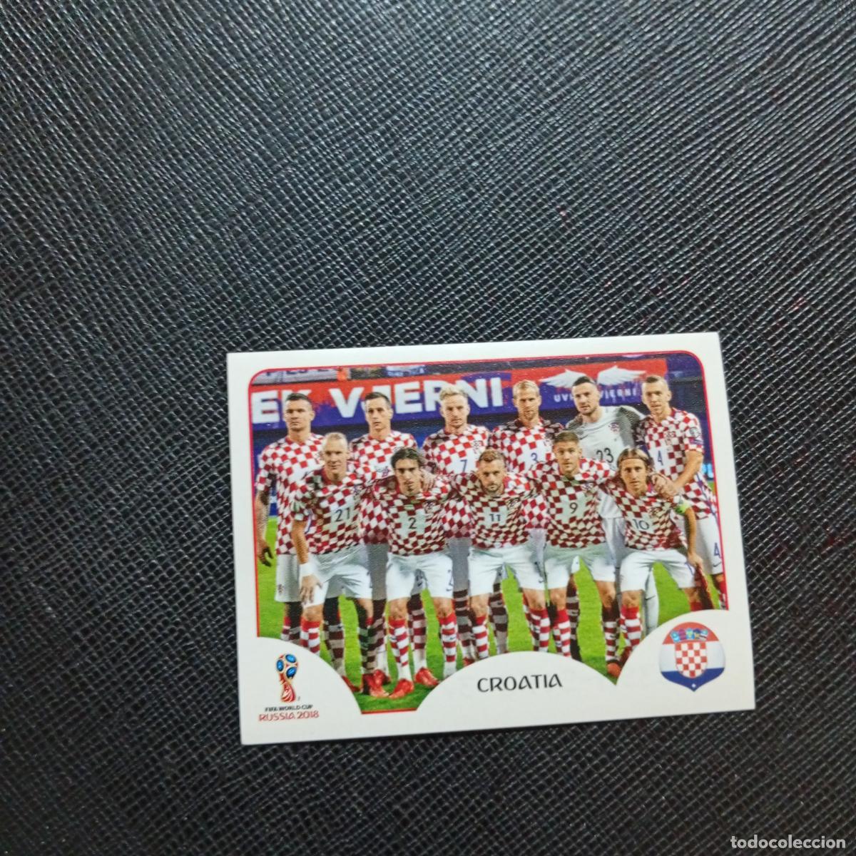 Cromos de f&uacute;tbol: 313 ALINEACION CROACIA PANINI MUNDIAL RUSIA 2018 CROMO FUTBOL 18 - SIN PEGAR - CJ2 ...