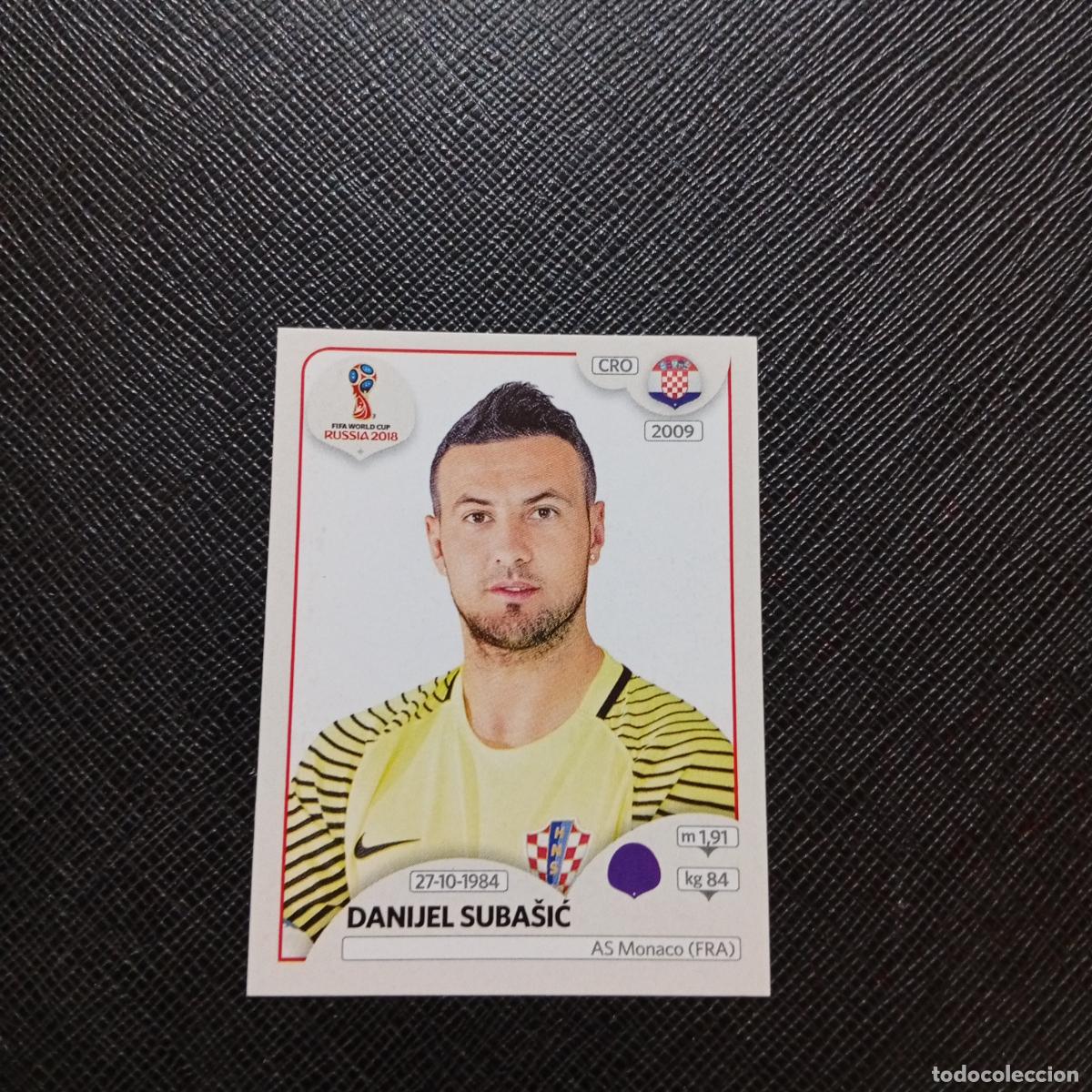 Cromos de f&uacute;tbol: 314 SUBASIC CROACIA PANINI MUNDIAL RUSIA 2018 CROMO FUTBOL 18 - SIN PEGAR - CJ2