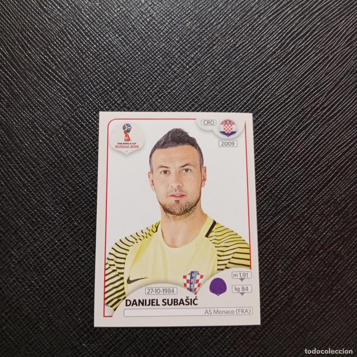 Cromos de f&uacute;tbol: 314 SUBASIC CROACIA PANINI MUNDIAL RUSIA 2018 CROMO FUTBOL 18 - SIN PEGAR - CJ2