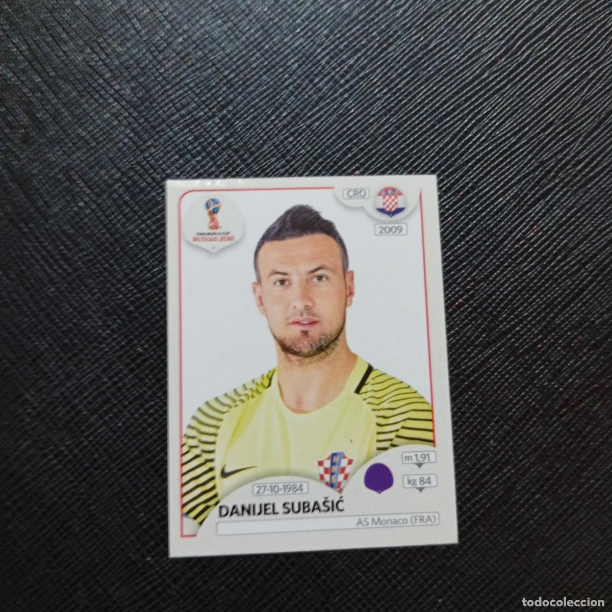 Cromos de f&uacute;tbol: 314 SUBASIC CROACIA PANINI MUNDIAL RUSIA 2018 CROMO FUTBOL 18 - SIN PEGAR - CJ2