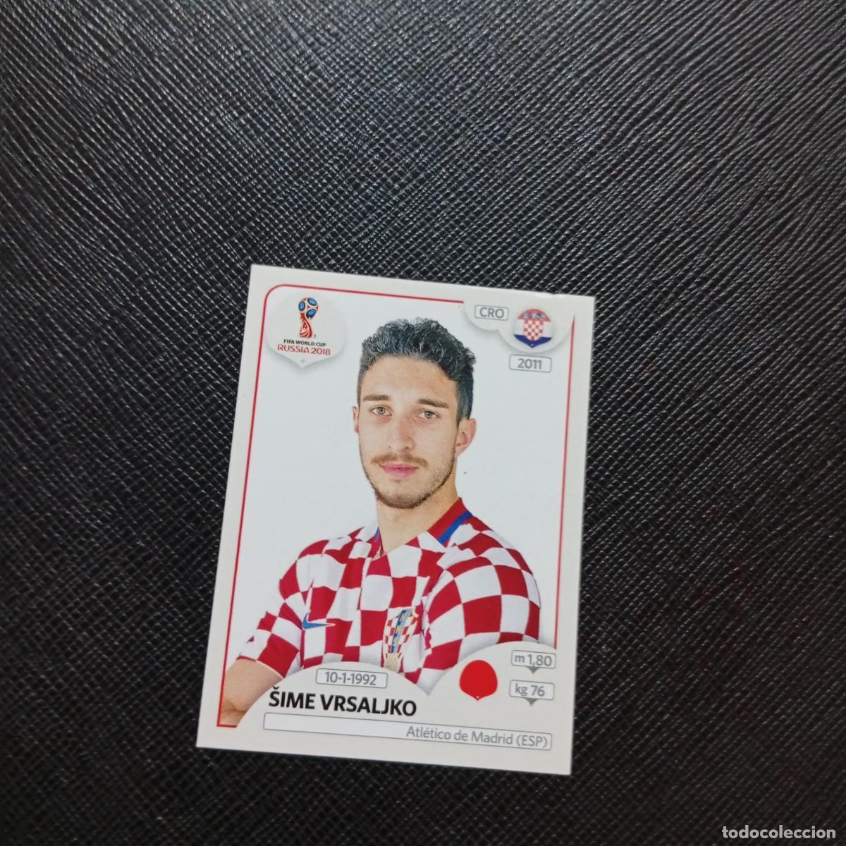Cromos de f&uacute;tbol: 315 VRSALJKO CROACIA PANINI MUNDIAL RUSIA 2018 CROMO FUTBOL 18 - SIN PEGAR - CJ2 .