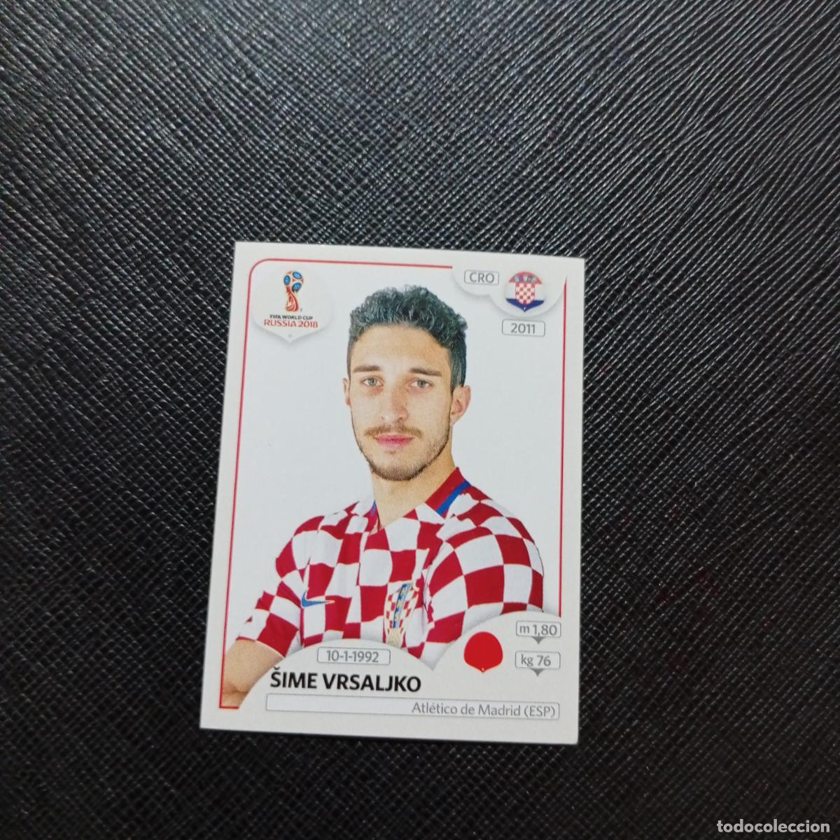 Cromos de f&uacute;tbol: 315 VRSALJKO CROACIA PANINI MUNDIAL RUSIA 2018 CROMO FUTBOL 18 - SIN PEGAR - CJ2 .