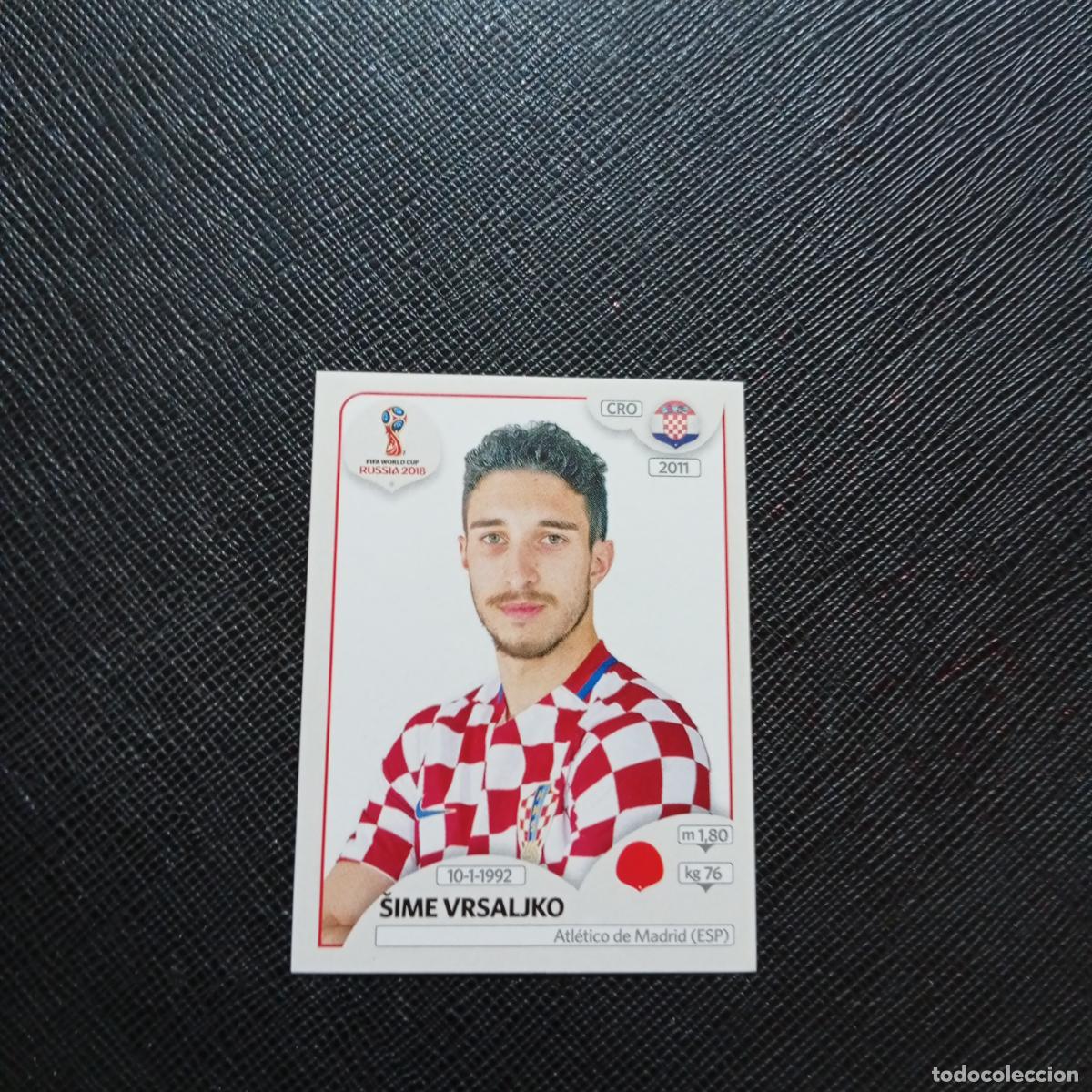 Cromos de f&uacute;tbol: 315 VRSALJKO CROACIA PANINI MUNDIAL RUSIA 2018 CROMO FUTBOL 18 - SIN PEGAR - CJ2 .....