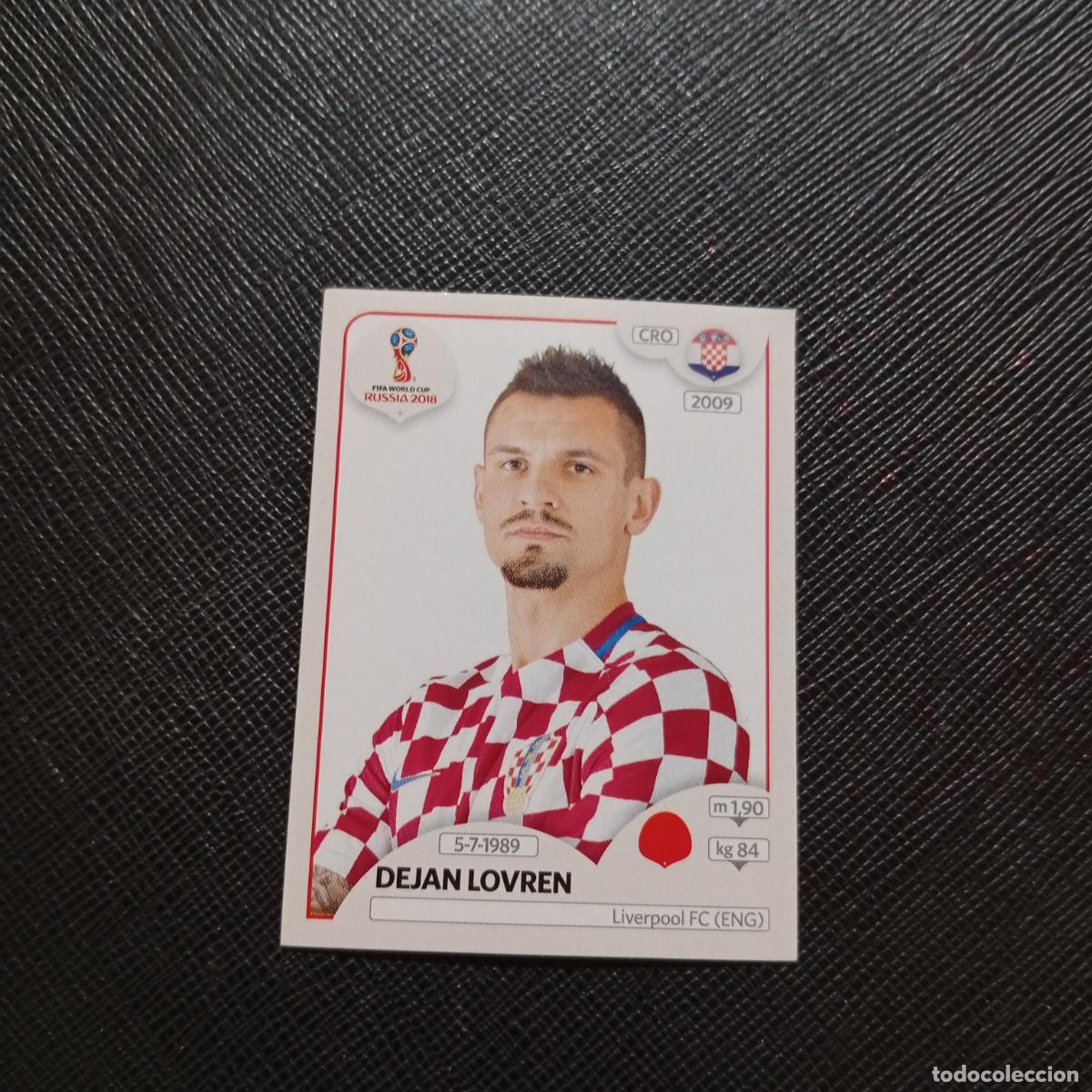 Cromos de f&uacute;tbol: 317 DEJAN LOVREN CROACIA PANINI MUNDIAL RUSIA 2018 CROMO FUTBOL 18 - SIN PEGAR - CJ2 ..