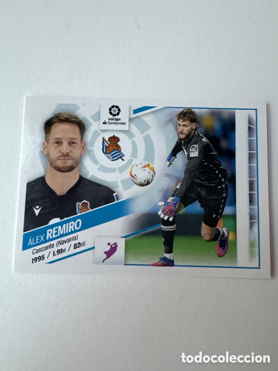 Football Stickers: Cromo &Aacute;lex Remiro Real Sociedad 3 Panini Liga Este 2022-23