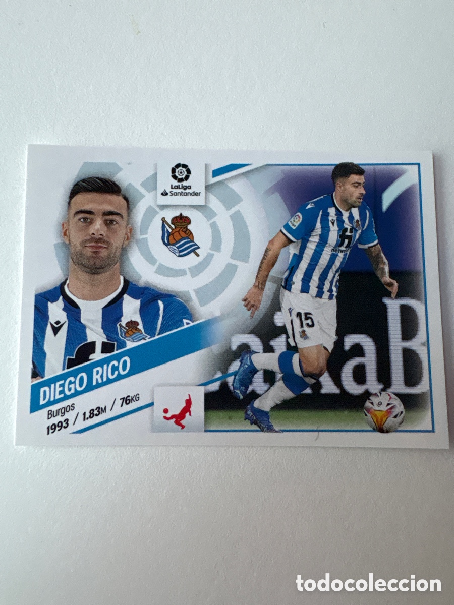 Figurine di Calcio: Cromo Diego Rico Real Sociedad 10A Panini Liga Este 2022-23